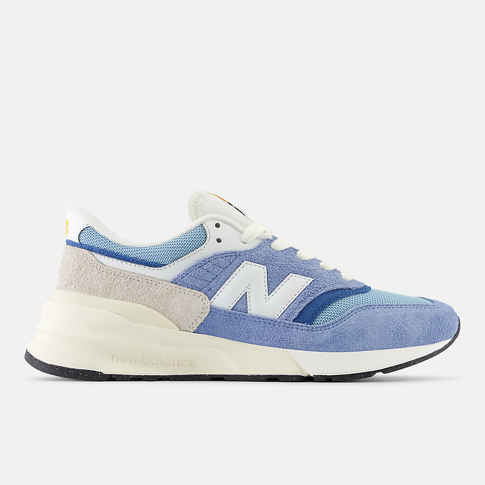 New Balance 997R Shoes Chrome Blue with Light Chrome Blue